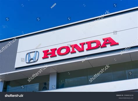 Honda Vehicle Assembly Factory Owned By Stock Photo 2589953235 ...