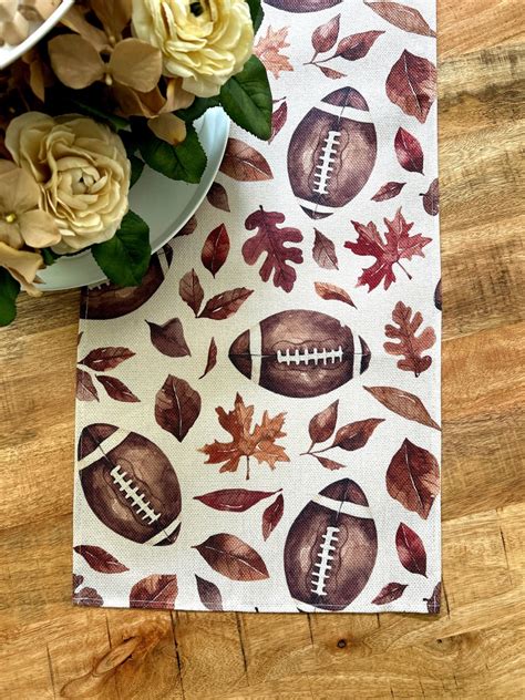 Homemade Table Runner Ideas Sports Theme 的图像结果