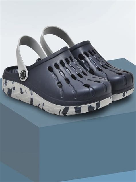 Woodland Men's Navy Back Strap Clogs - Price History