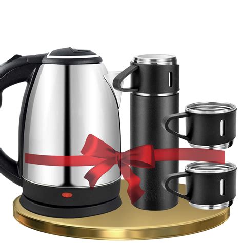 RFV1 3-in-1 Premium Gift Set: Electric Kettle 1.8L + Thermo Vacuum ...