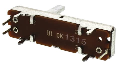 PTA2043-2015DPB103 Bourns | Bourns PTA 10kΩ Slide Slide Potentiometer 1 ...