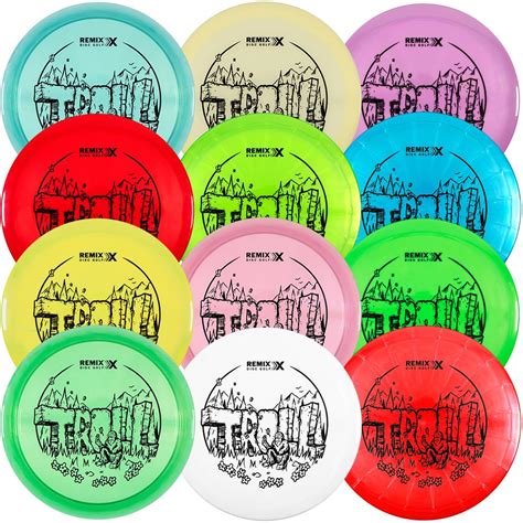 Remix Troll Disc Golf Fairway Driver Sport Plastic 12-Count Variety ...