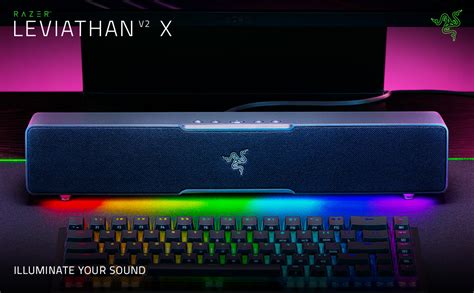 Razer Leviathan V2 X: PC Soundbar with Full-Range Drivers - Chroma RGB ...