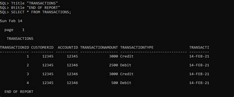 Image result for SQL Reports Tutorial in Oracle