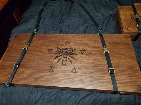 My Custom Designed Gwent Board and Deck Box : r/Witcher3