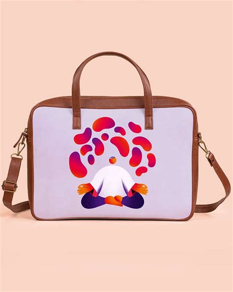 Laptop Travel Bag | Meditation Design – Kalankit