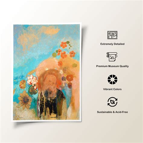 Evocation of Roussel Painting & Wall Art Print by Odilon Redon ...