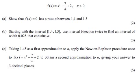 Image result for Edexcel FP1 Newton-Raphson Questions