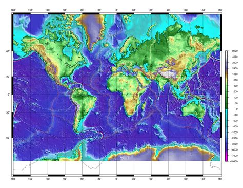 3D Elevation World Map 的图像结果