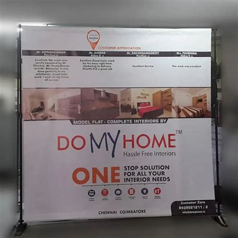 Backdrop Display - Magnetic Popup Backdrop Manufacturer from Chennai