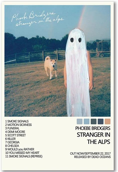Phoebe Bridgers Poster Moon Song Album Cover Red India | Ubuy