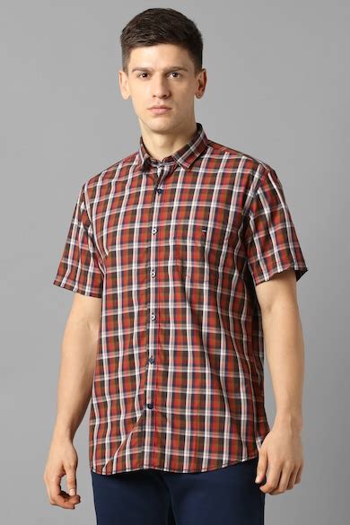Buy Men Multi Slim Fit Check Half Sleeves Casual Shirt Online - 902292 ...