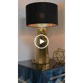 Docena Table Light Black / Brass