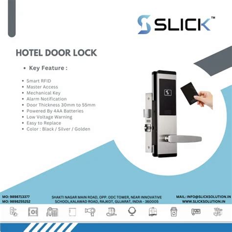 Rfid Hotel Lock - Hotel RFID Card Locks Importer from Rajkot