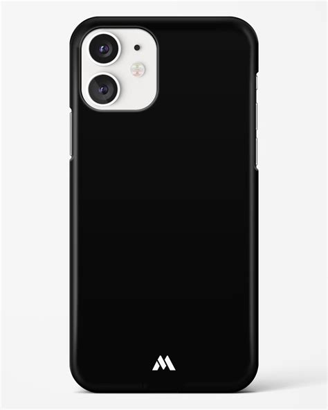 The All Black iPhone Hard Case – Myxtur