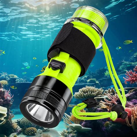 Amazon.com : BlueFire Rechargeable Diving Flashlight, 1500 Lumen Scuba Diving Light, 3 Modes ...