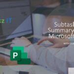 Image result for Microsoft Project Subtask