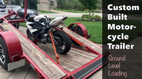 Image result for Ground Level Loading Motorcycle Trailer