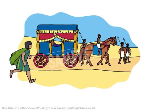 Philip & the Ethiopian - Lamp Bible Pictures