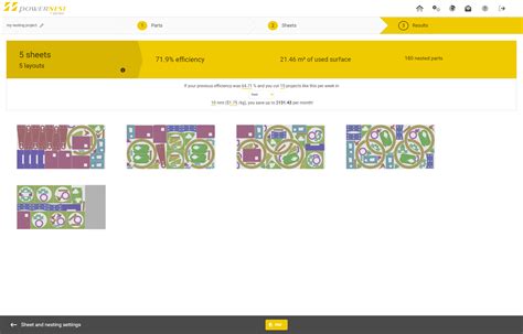 Free Nesting Program 的图像结果