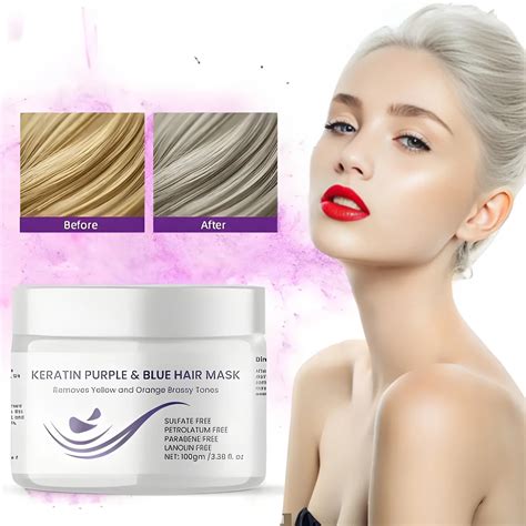Purple-Blue Hair Mask – MaxSmile