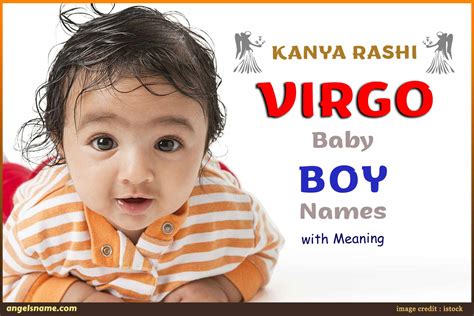 Top Kanya Rashi Or Virgo Baby Boy Names With Meaning | Angelsname.com