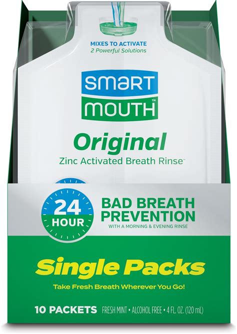 Amazon.com : SmartMouth Original Activated Mouthwash - Adult Mouthwash ...