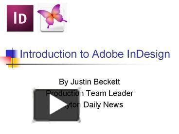 Image result for Adobe InDesign Presentation