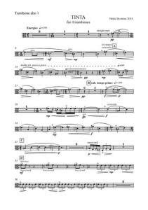 Tinta - for Four Trombones : Amazon.in: Books