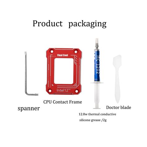 Yrhrol LGA 1700 CPU Anti-Bending Buckle Aluminum Frame, India | Ubuy