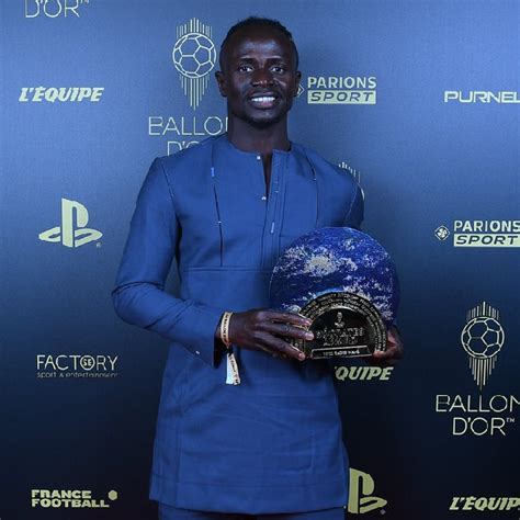 Social media users hail Sadio Mane for appearing at 2022 Ballon d'Or in ...