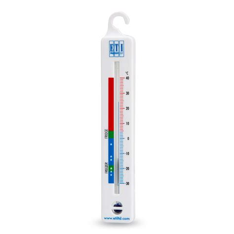 Vertical Spirit-Filled Thermometer Ideal for Fridge or Freezer : Amazon ...