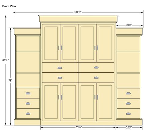 Plans For Murphy Bed Construction at Amy Ammerman blog