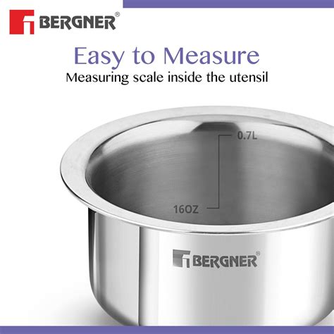 BE Essentials Tri-Ply Stainless Steel Junior Tope