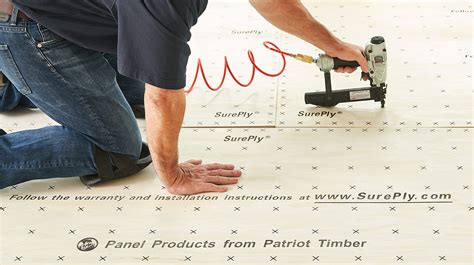 SurePly® Premium Plywood Underlayment – Trusted 1/4" Panel