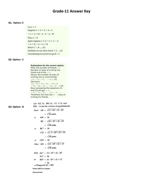 Image result for 11.5 Answer Key