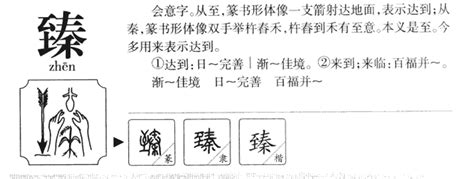 臻字单字书法素材中国风字体源文件下载可商用