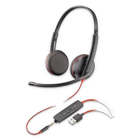 Amazon.in: Buy Poly by Plantronics - Blackwire 3225 USB-A Wired Headset ...