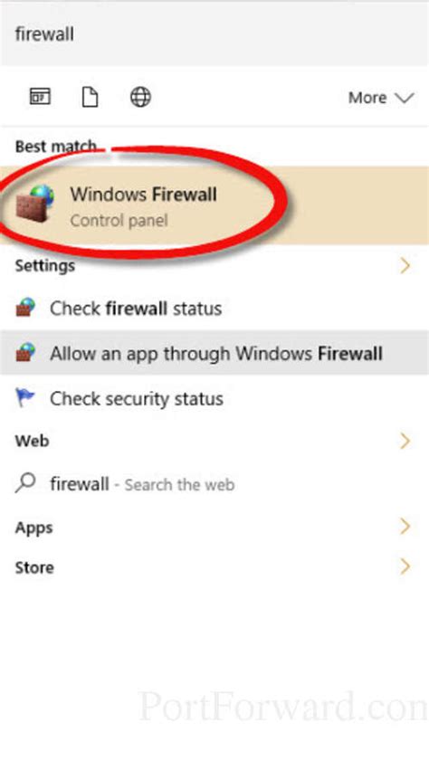 Image result for Windows 10 Firewall