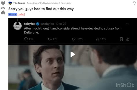 That oughta silence the R34 artists : r/Deltarune