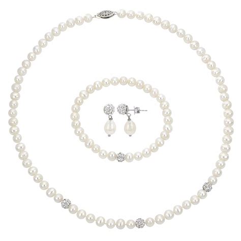 PearLustre by Imperial Freshwater Cultured Pearl & Crystal Bead ...