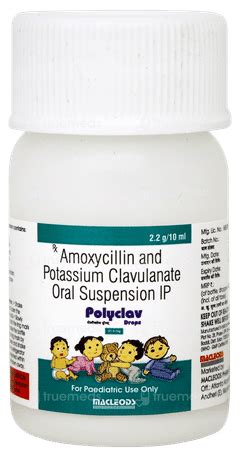 Polyclav 80/11.4 Mg Drops: Uses, Side Effects, Price & Substitutes
