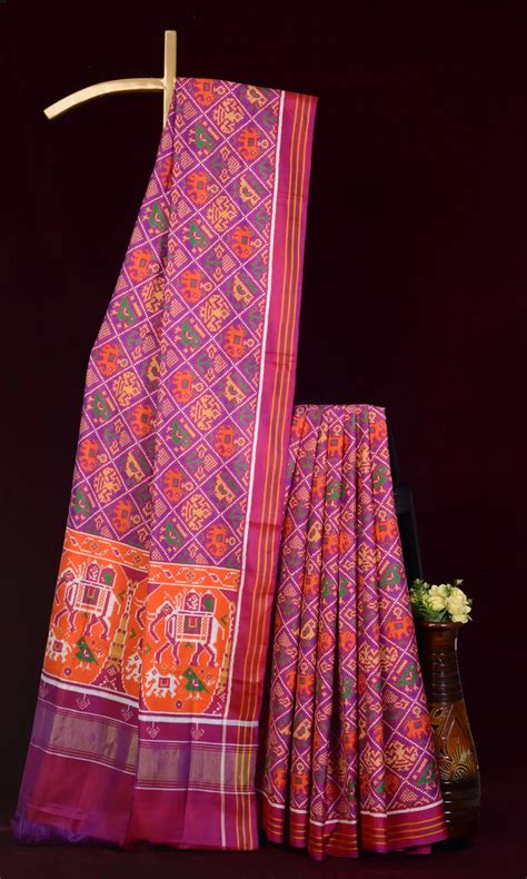 Double Ikat Patola Saree – My Store