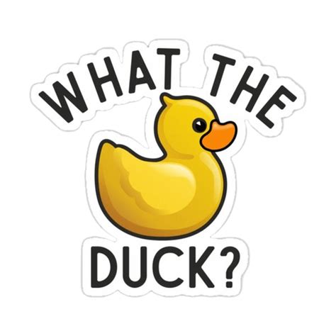 What The Duck Sticker | Stickerfever.in