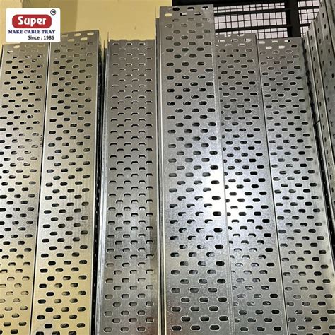 MS Hot Dip Galvanised Perforated Cable Tray in Delhi