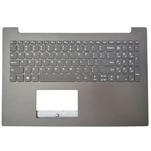 Green Lap Replacement Palmrest with Keyboard (Grey, Without Touchpad ...