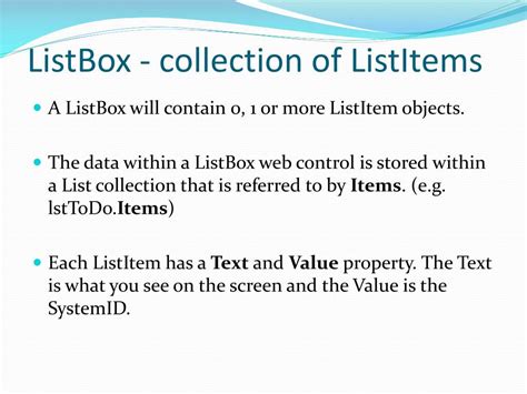 Image result for List Box Examples