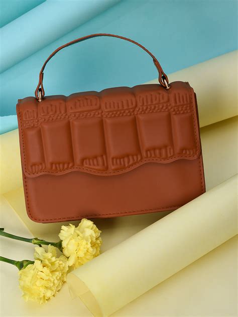 Haute Sauce Pu Structured Handheld Bag