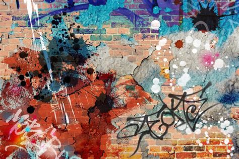 Brick Wall Graffiti Wallpapers - Top Free Brick Wall Graffiti ...