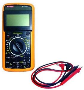 Koocu Digital Multimeter For Measuring Current, Voltage, Resistance ...